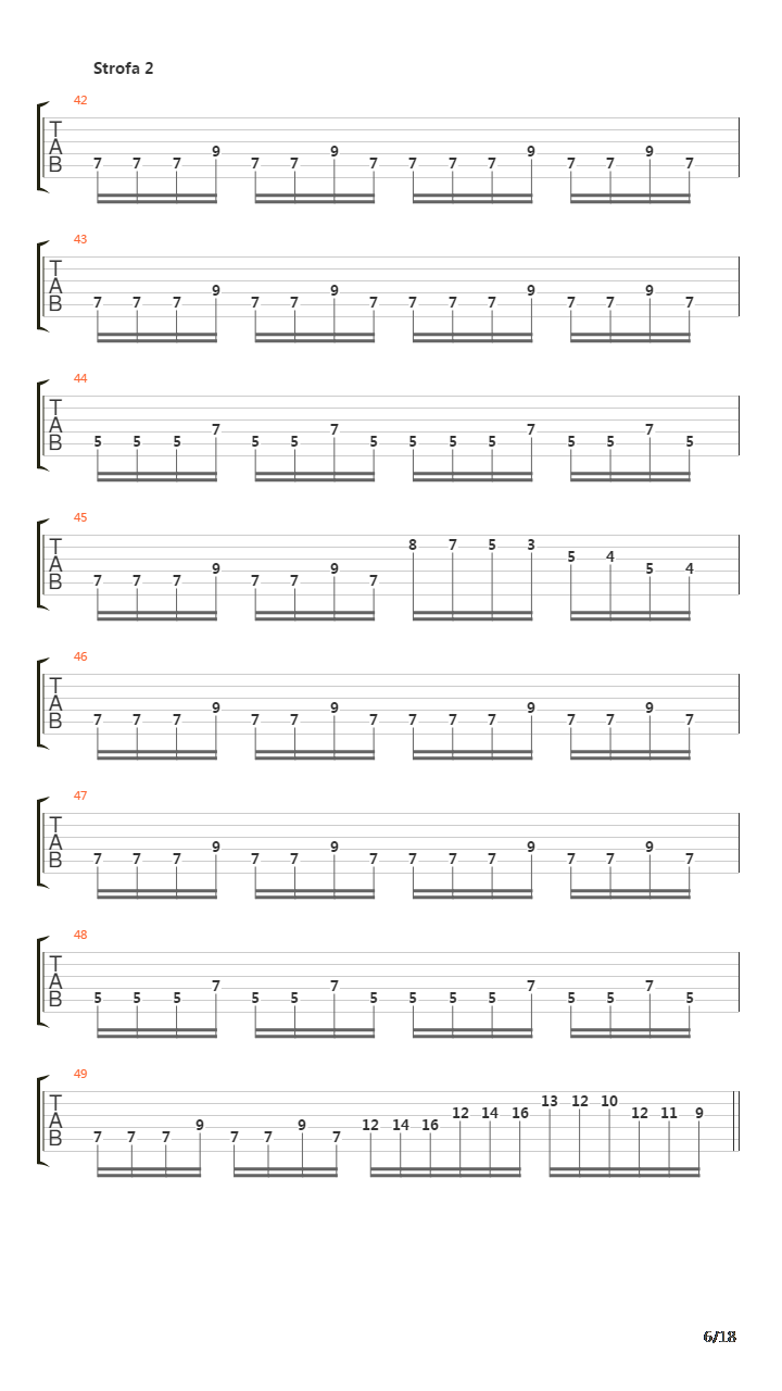 The Order Executors吉他谱