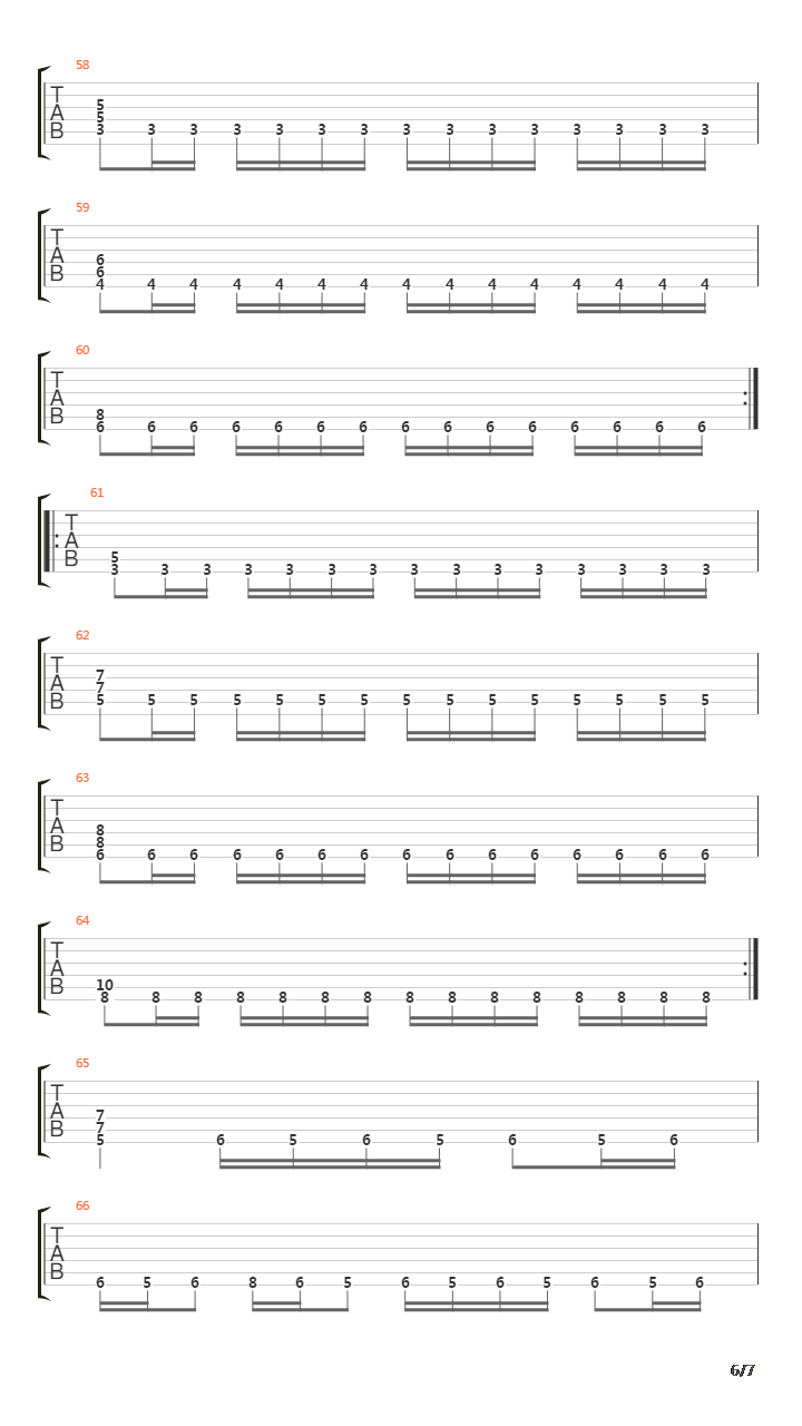 Travel Through Time吉他谱