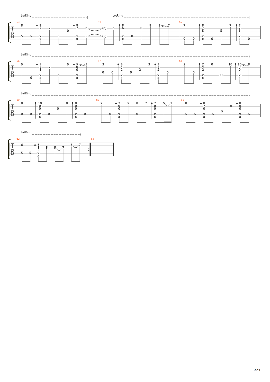 The Winner Takes It All吉他谱