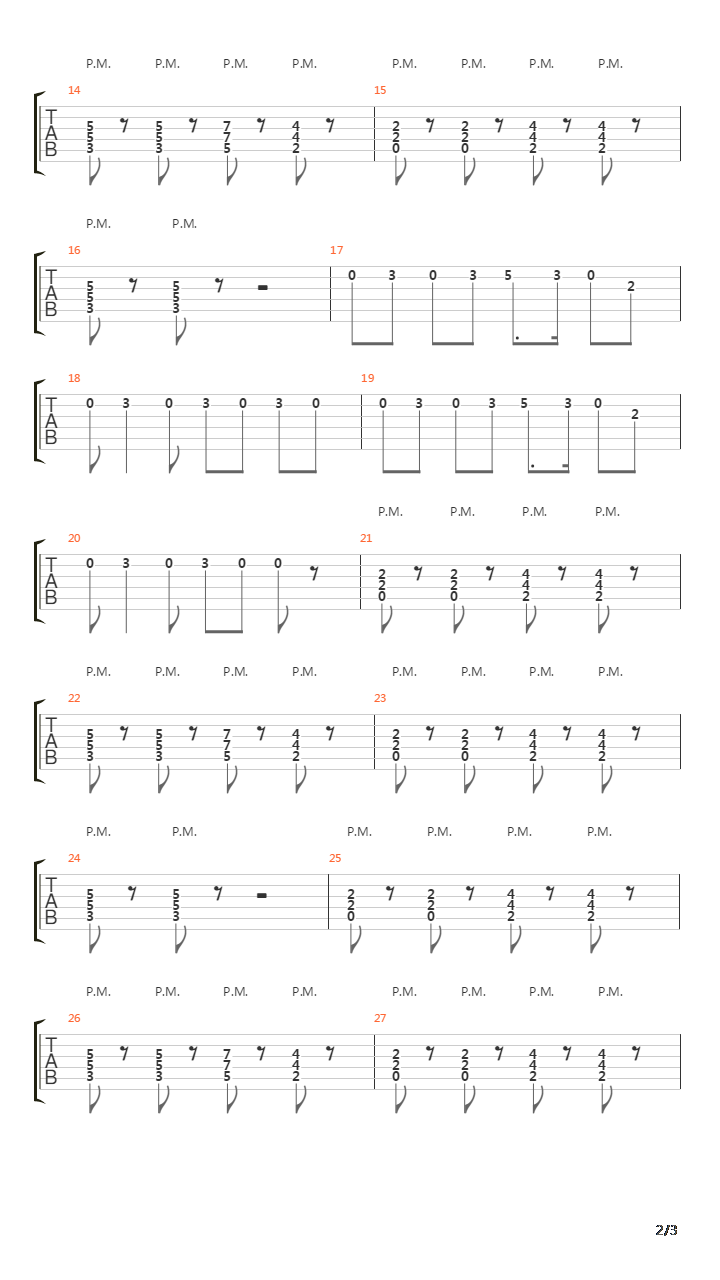 Uz Koluje Fama吉他谱