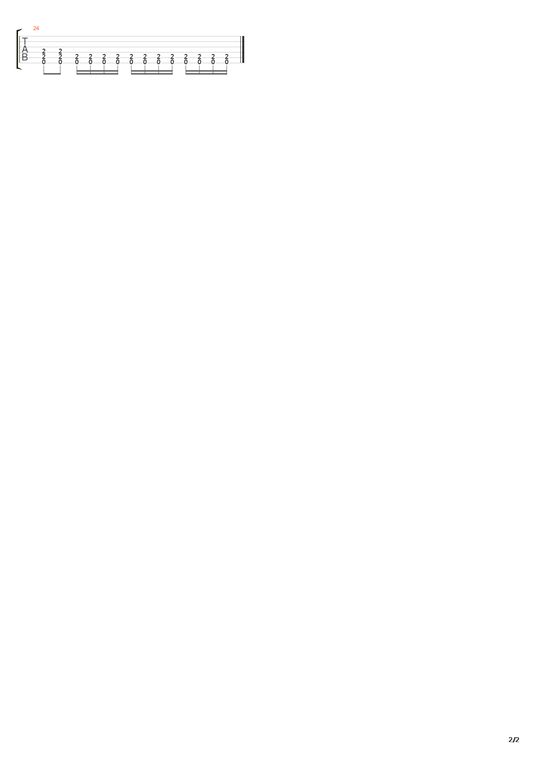 Judas吉他谱