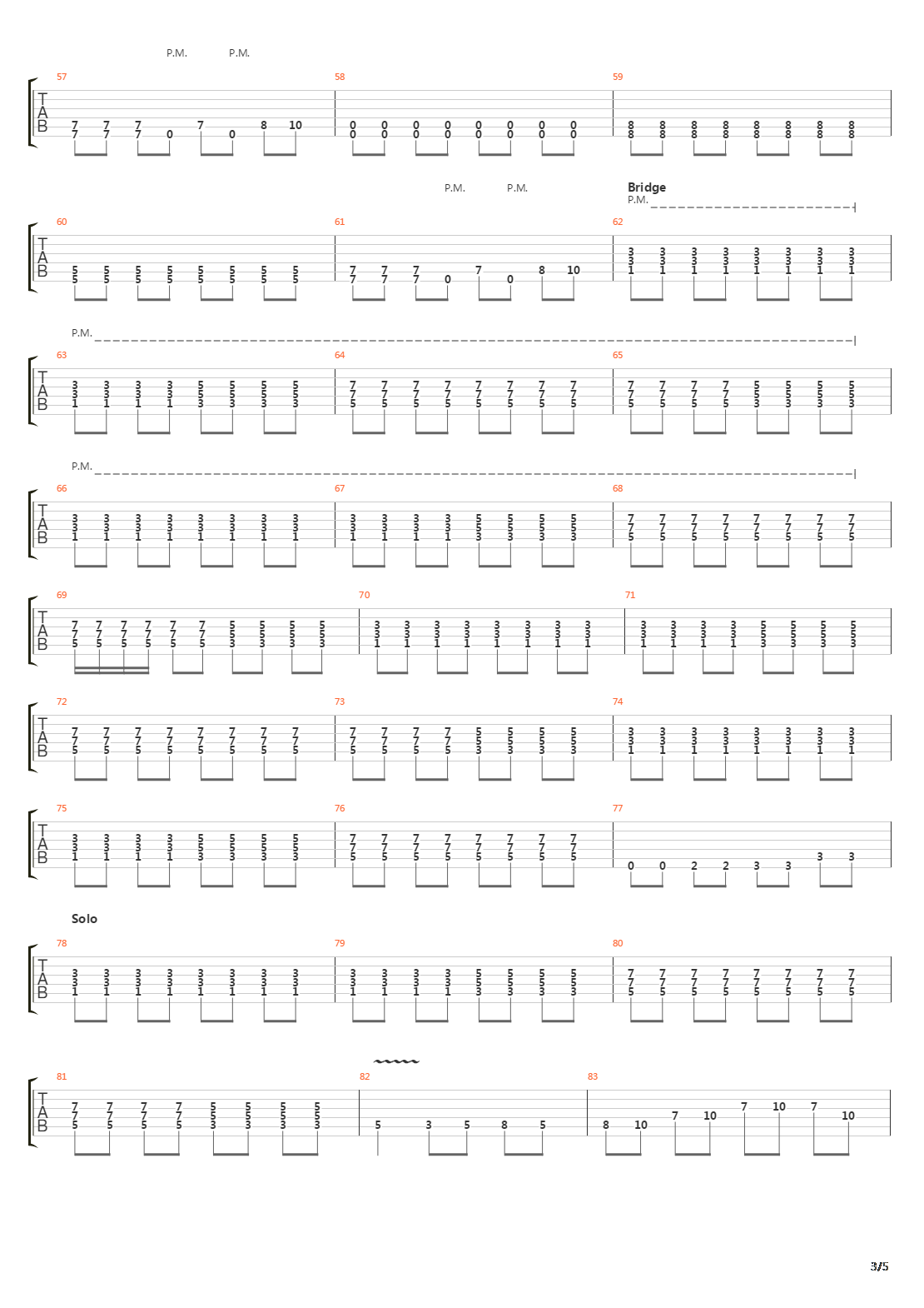 Built To Fall吉他谱