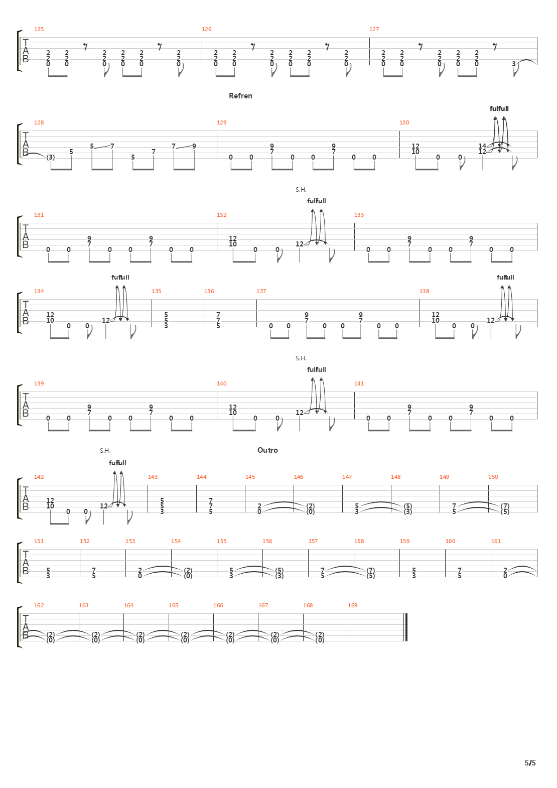 Tari Ca Muntii吉他谱
