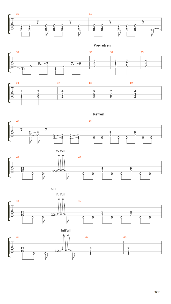 Tari Ca Muntii吉他谱