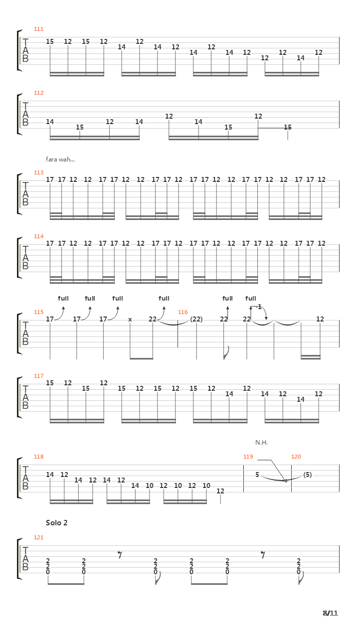 Tari Ca Muntii吉他谱