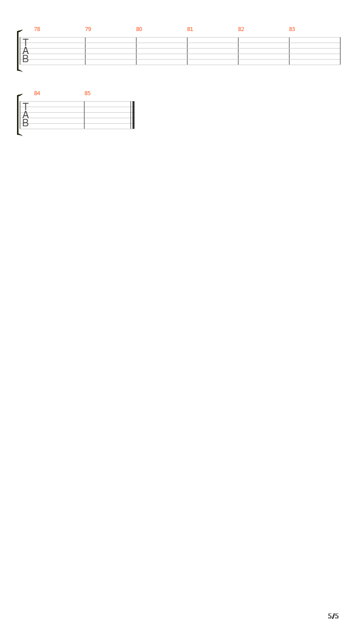 Oz Antep吉他谱