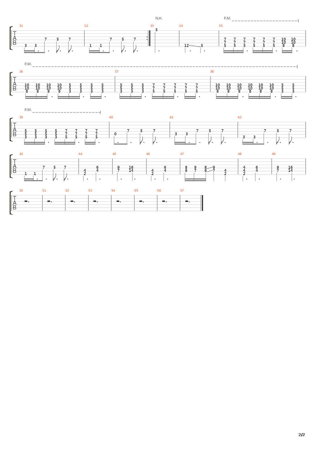 Profits Of Doom吉他谱