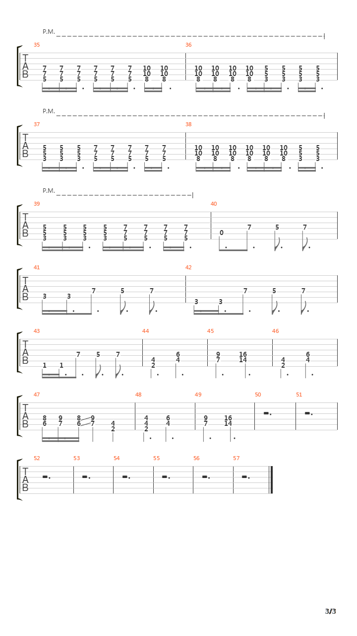 Profits Of Doom吉他谱