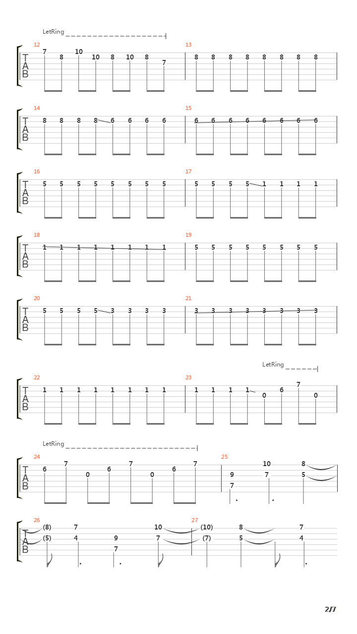 Window In The Skies吉他谱