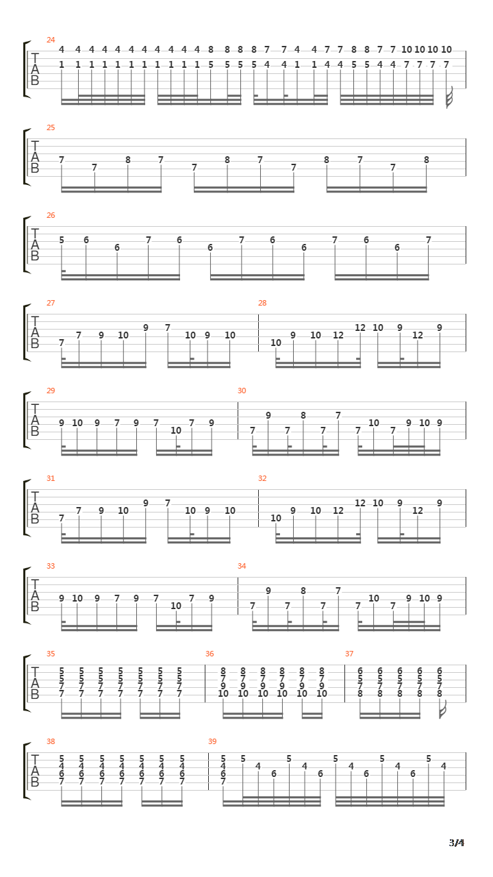 El Mariachi吉他谱