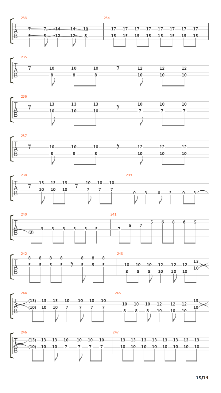 Reversi吉他谱