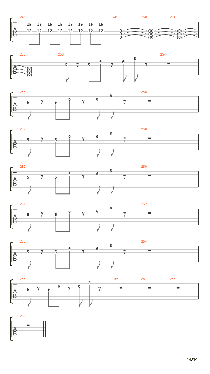 Reversi吉他谱