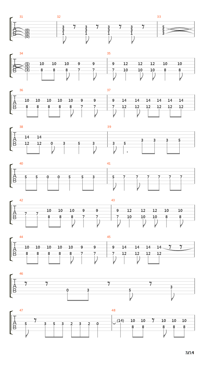 Reversi吉他谱