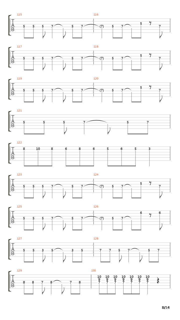 Reversi吉他谱