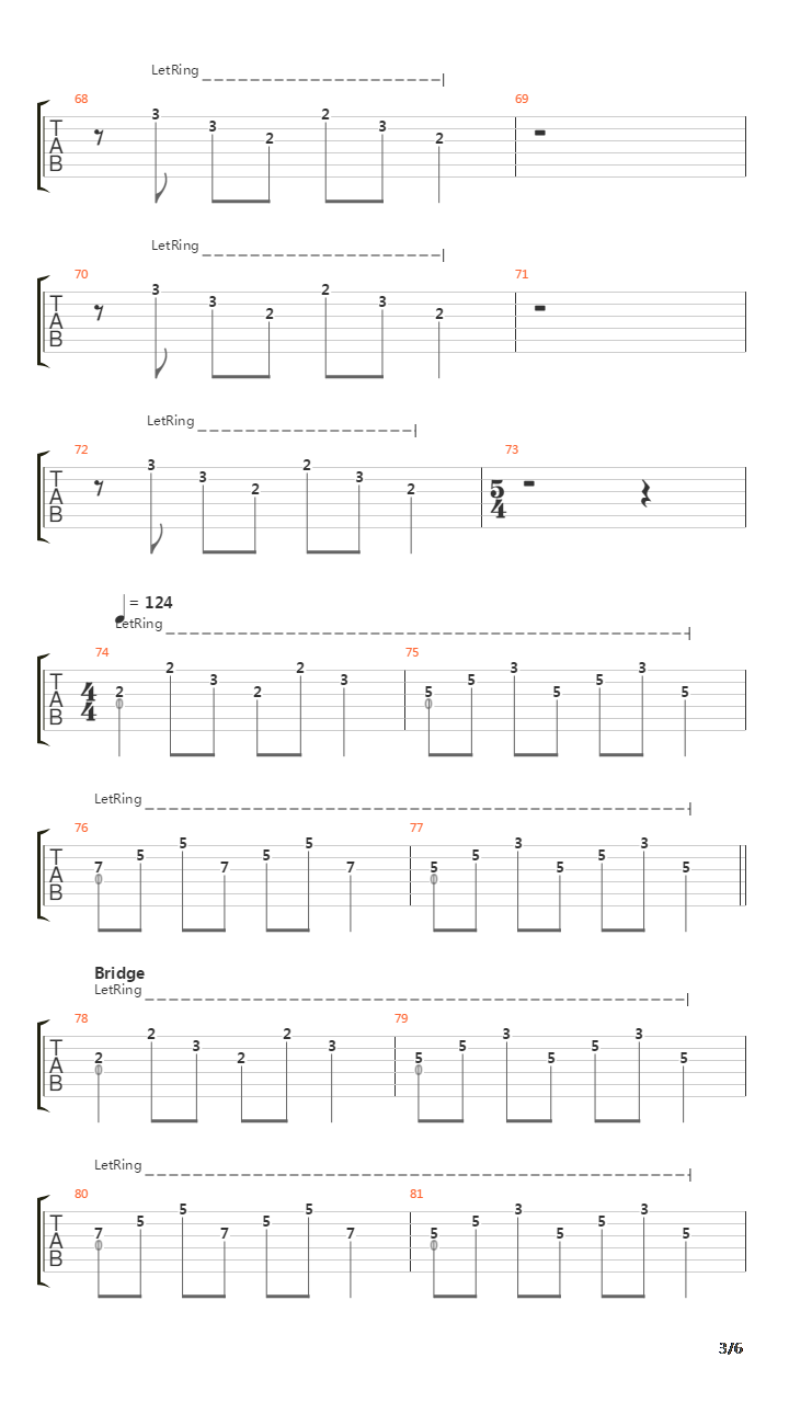 In A Simple Rhyme吉他谱