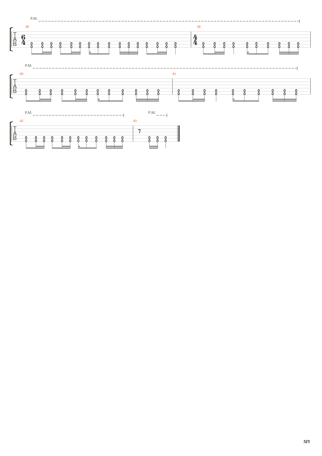 Pillars吉他谱