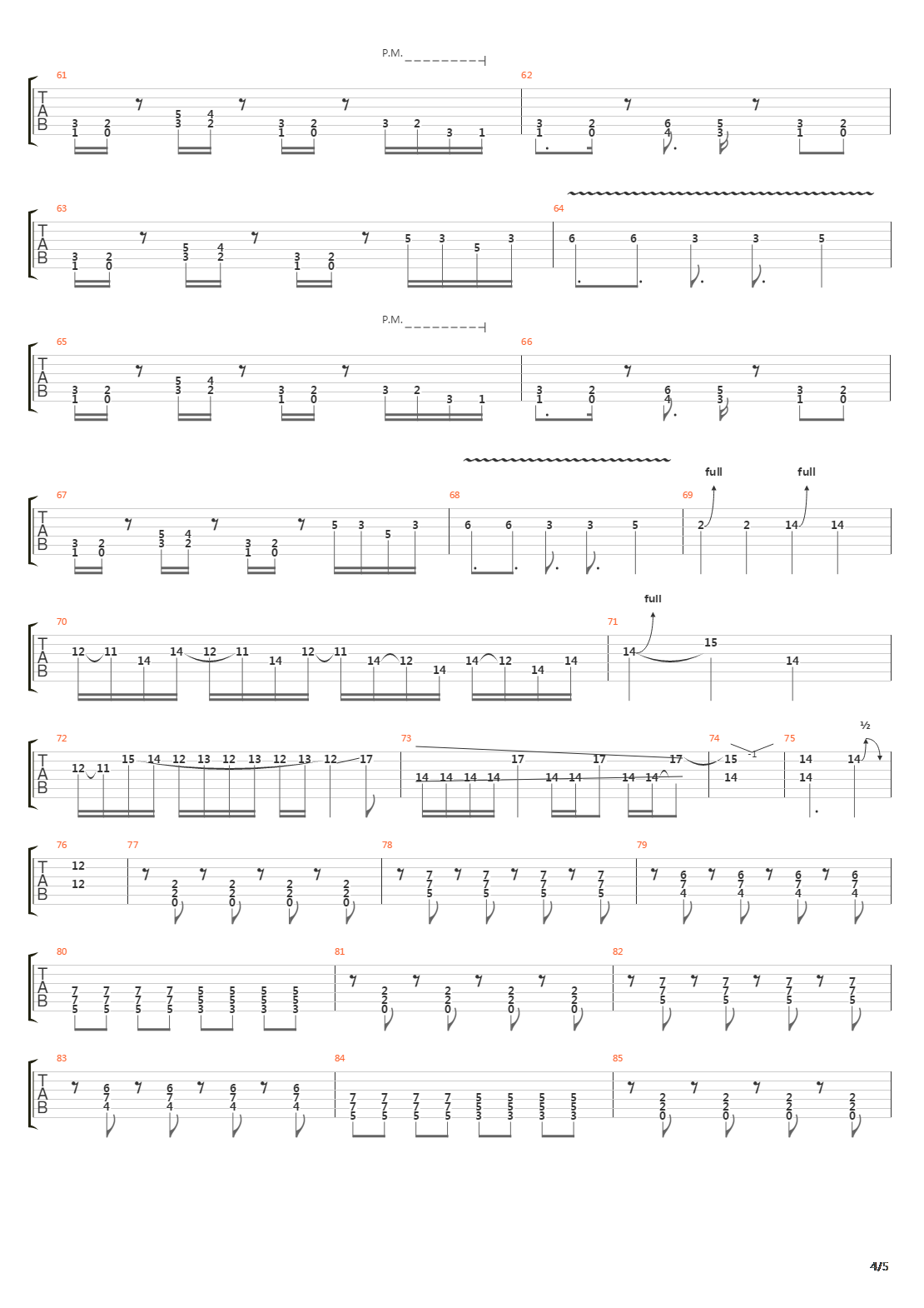 2012吉他谱