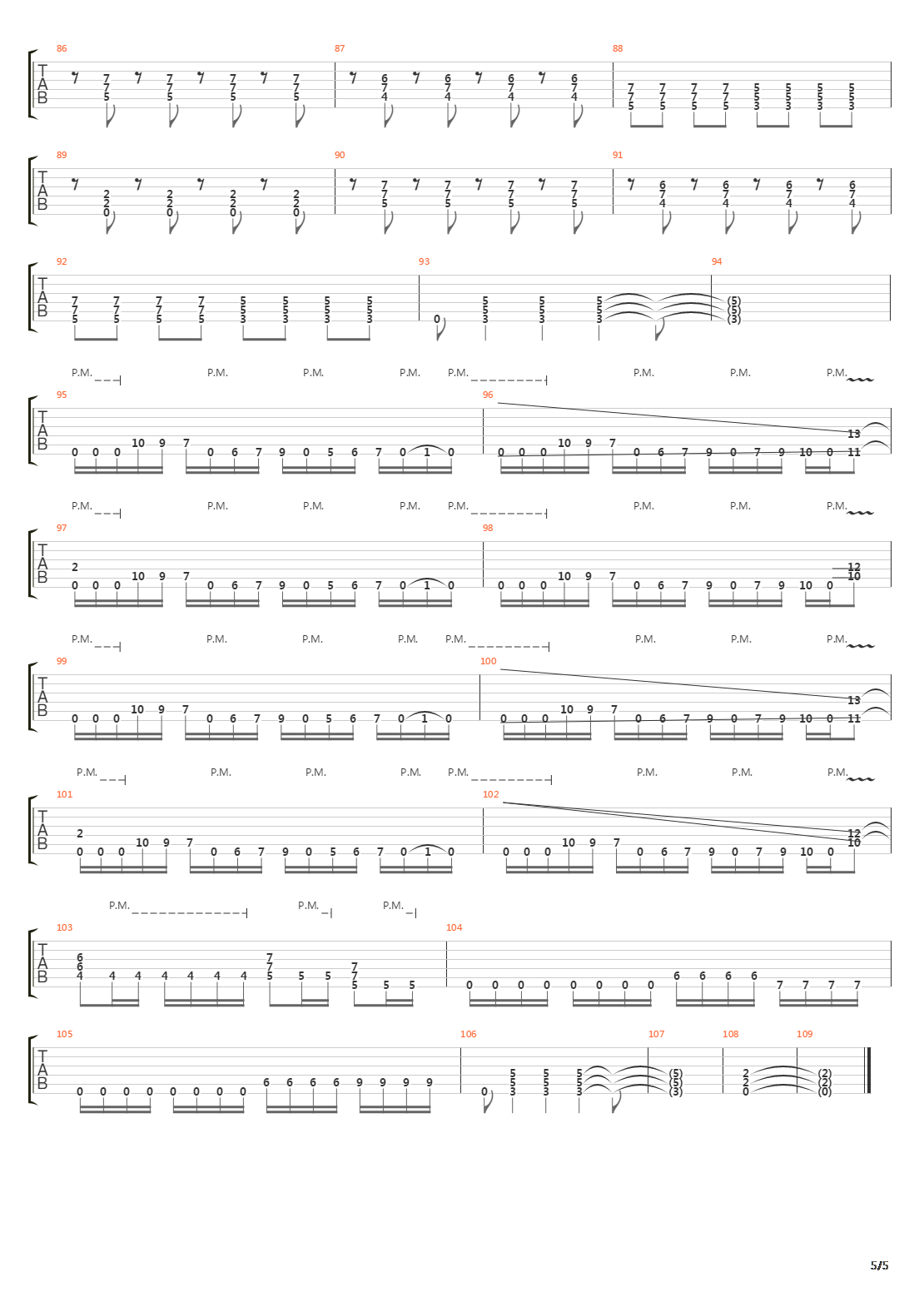 2012吉他谱