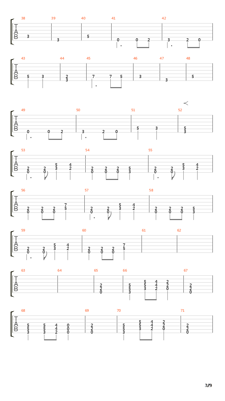 Lost Poem吉他谱