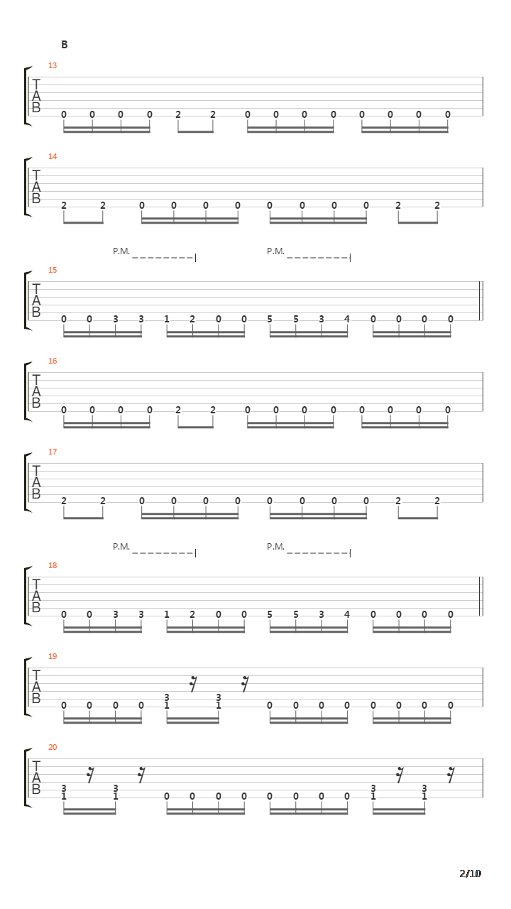 Scars (Intro)吉他谱