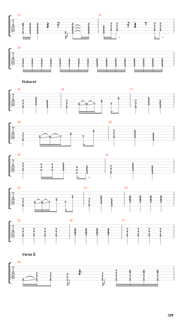 Kurtar Beni吉他谱