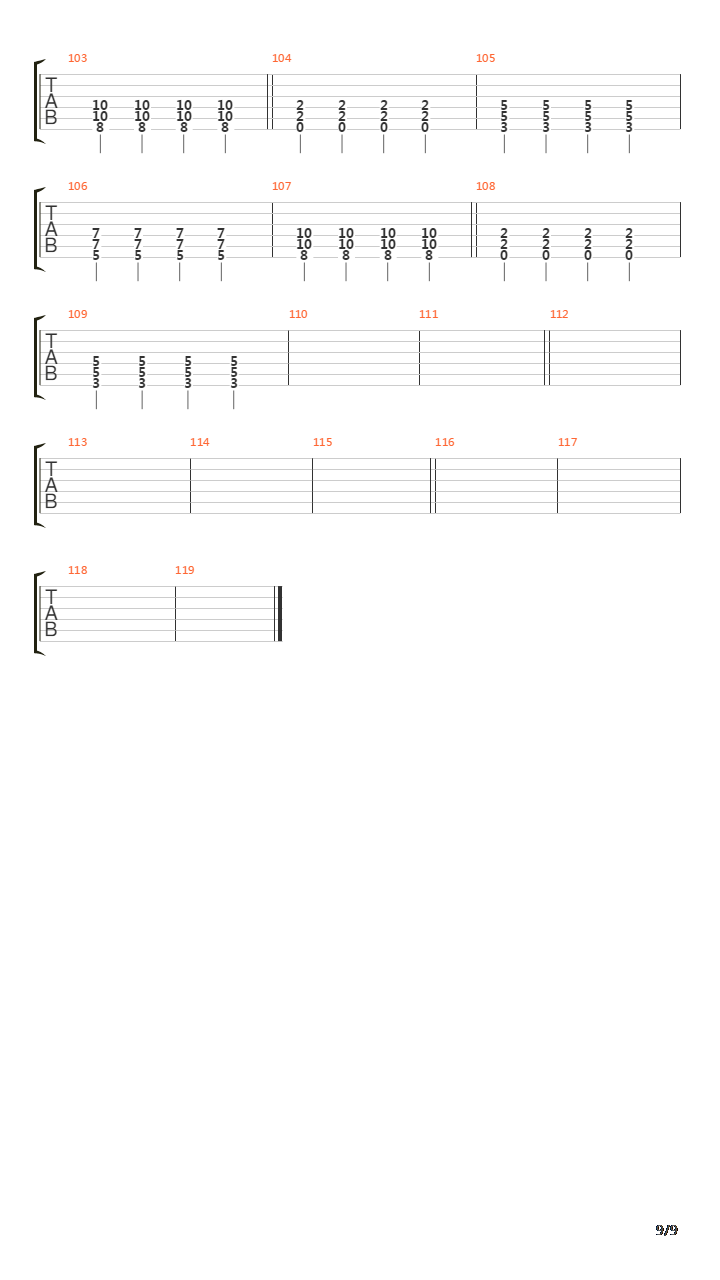 Kurtar Beni吉他谱