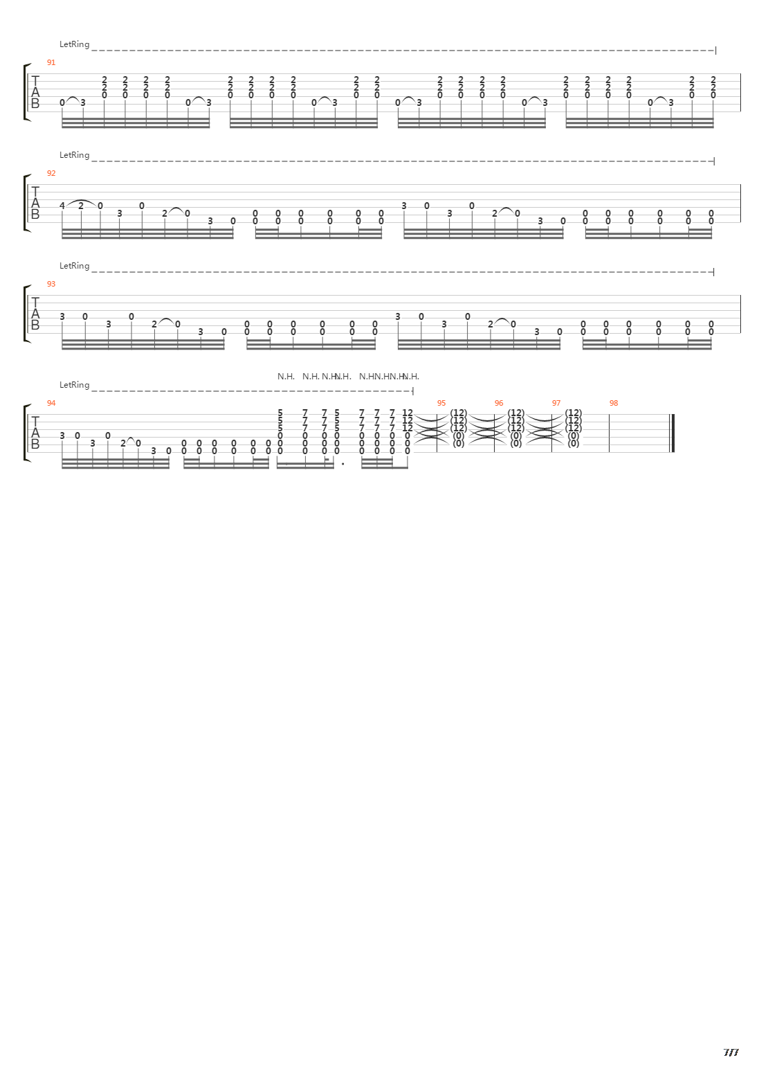 Oyuncak吉他谱