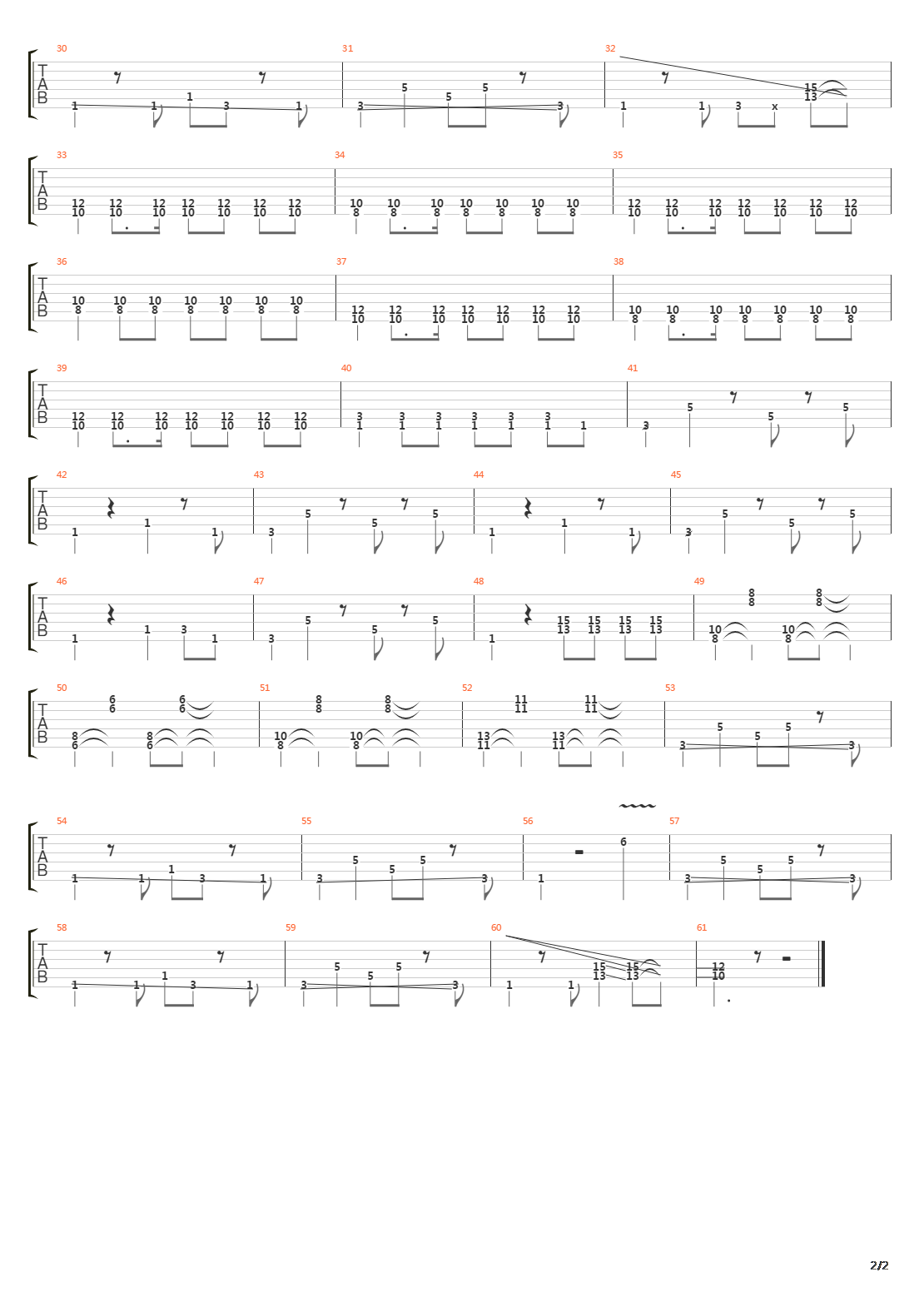 Bang吉他谱