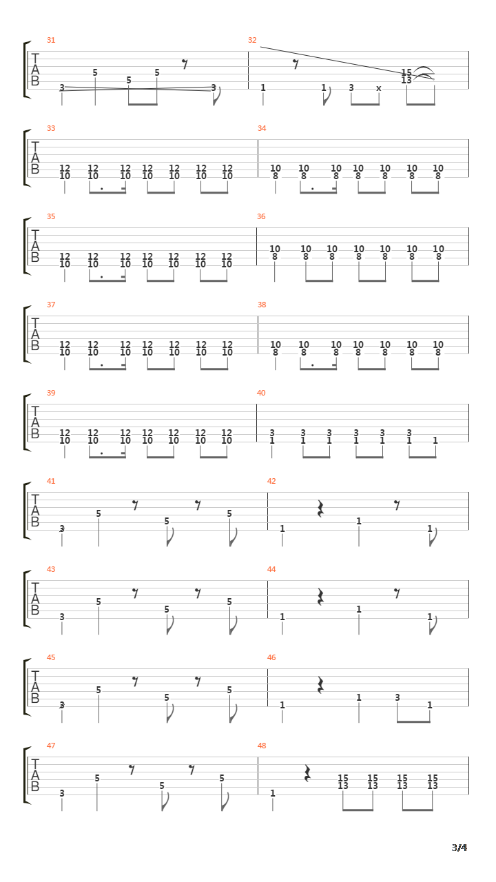 Bang吉他谱