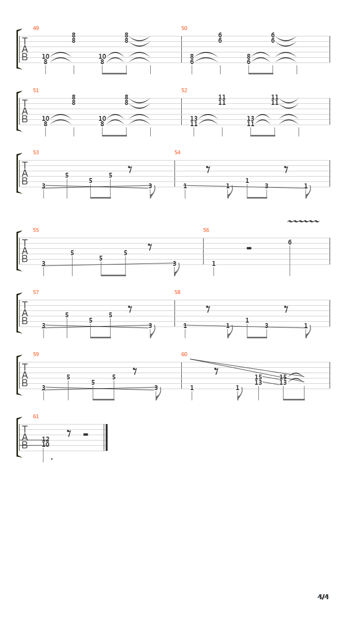 Bang吉他谱