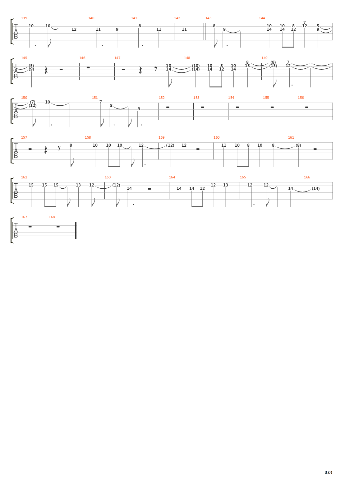 Overture 1383吉他谱