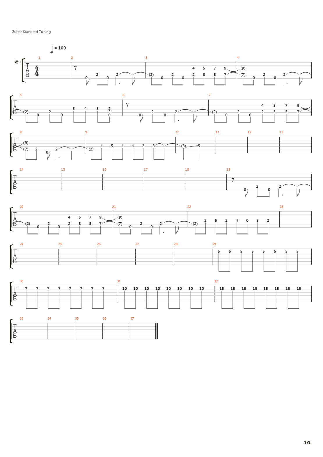 Kafile吉他谱