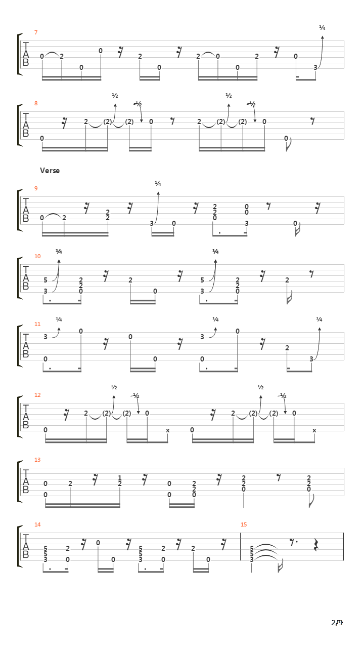 Rhythmeen吉他谱