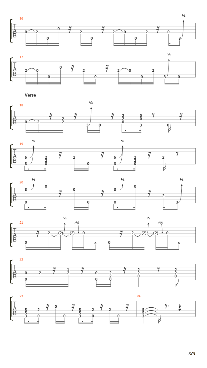 Rhythmeen吉他谱