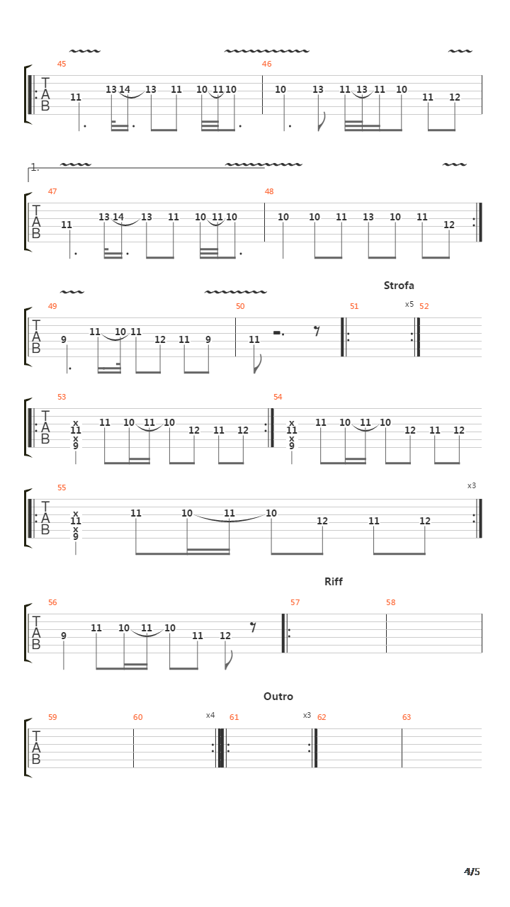 Zdubi Baieti Tari吉他谱