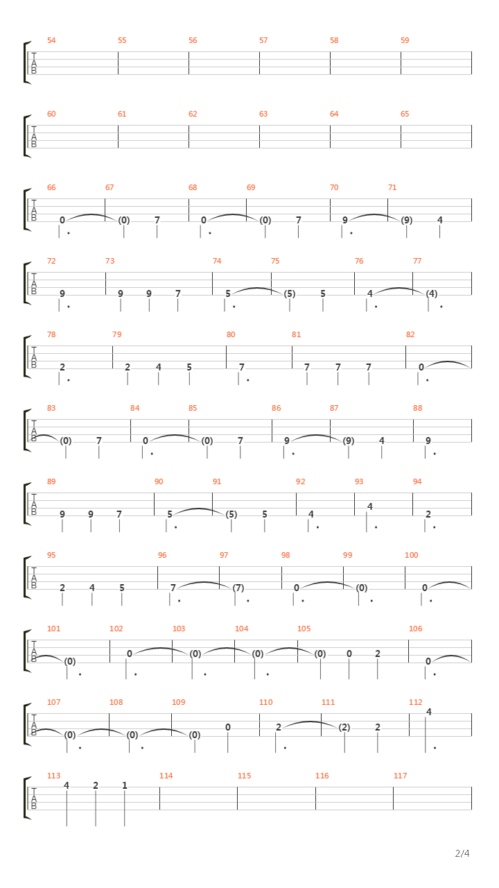 13吉他谱