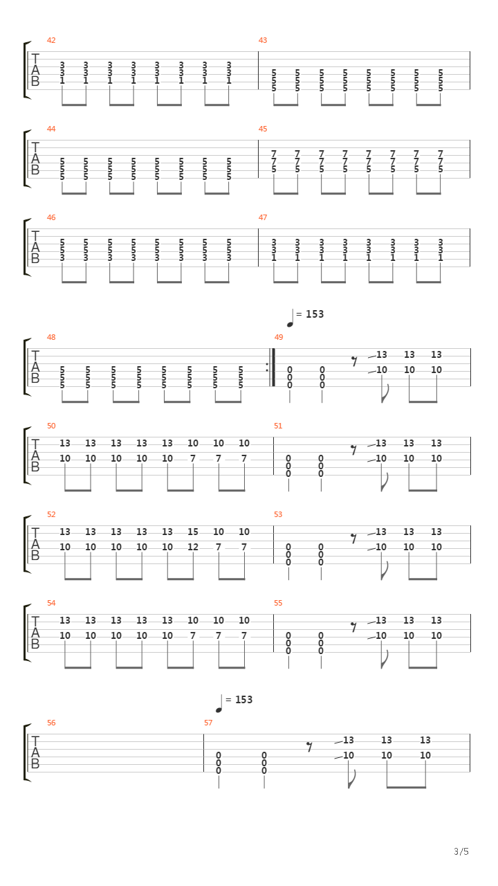 The Way Back吉他谱