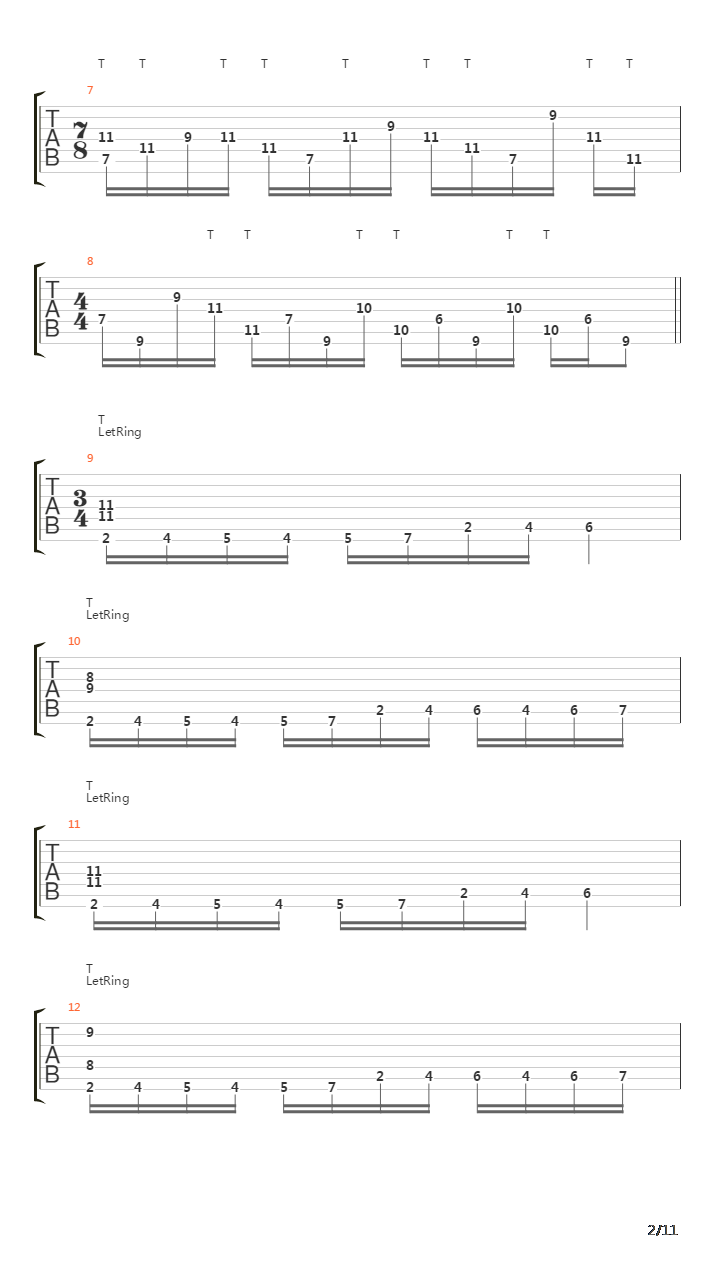 The Woven Web吉他谱