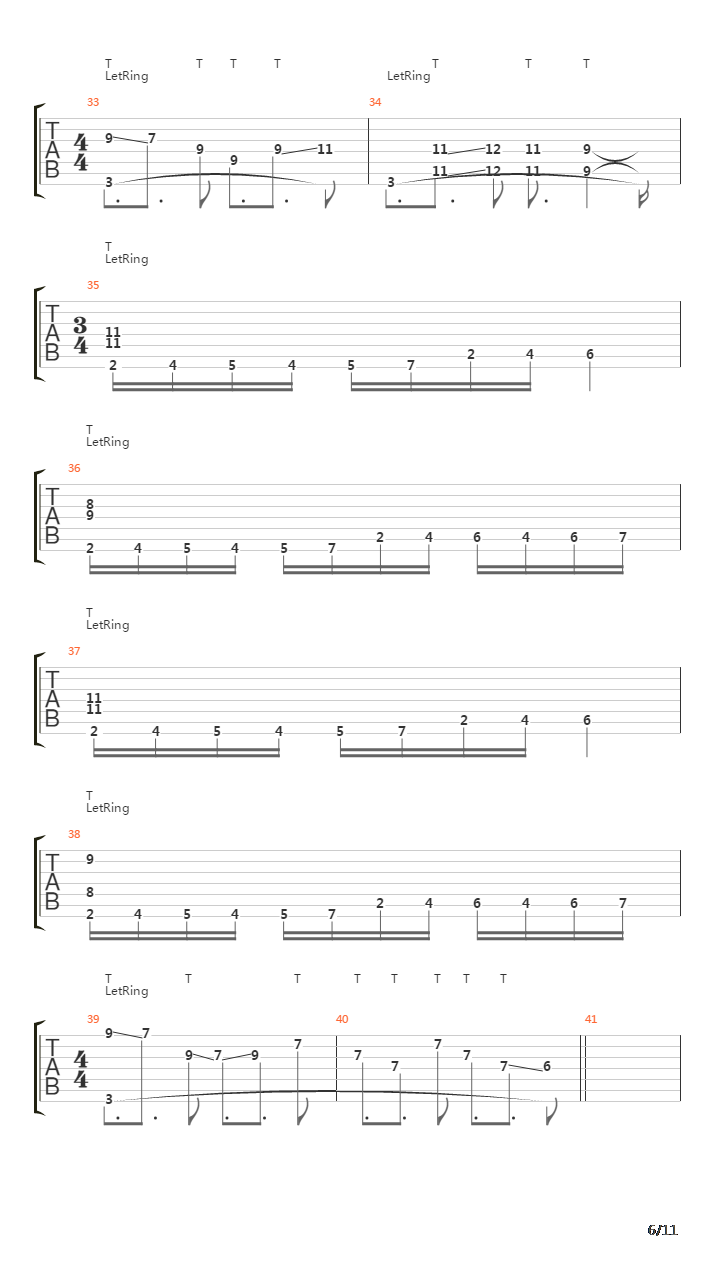 The Woven Web吉他谱