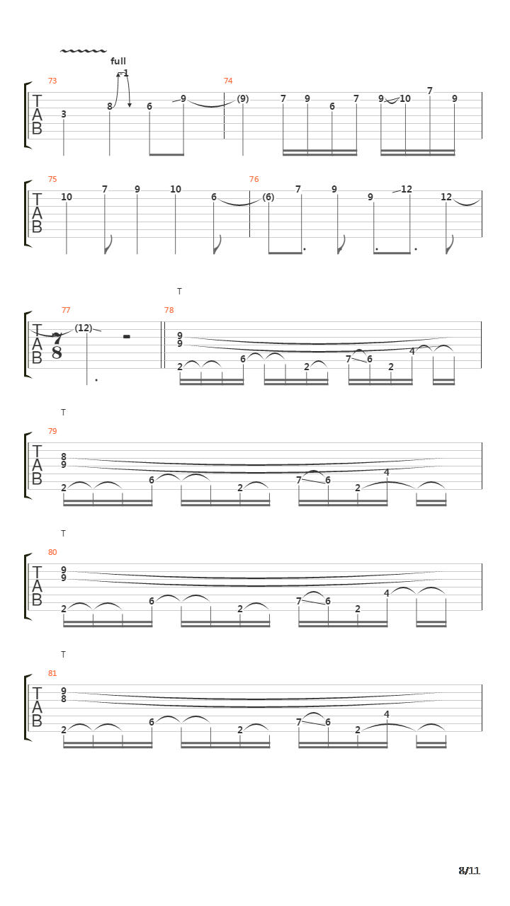 The Woven Web吉他谱