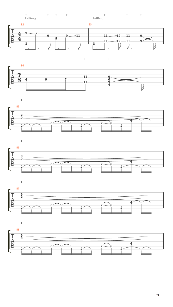 The Woven Web吉他谱