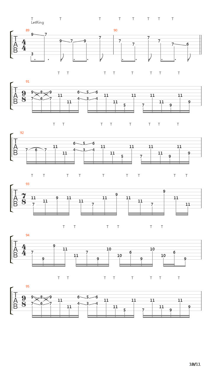 The Woven Web吉他谱