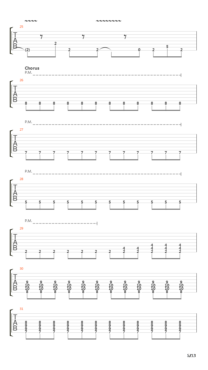 Messenger吉他谱