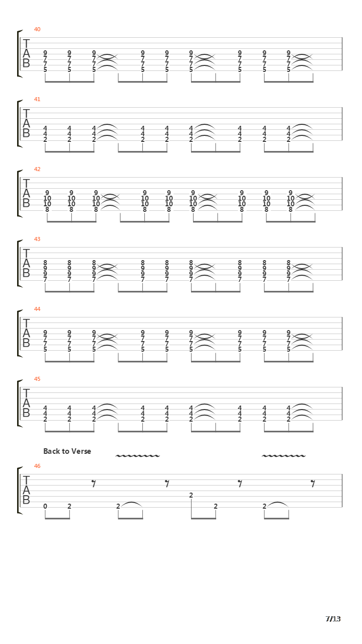 Messenger吉他谱