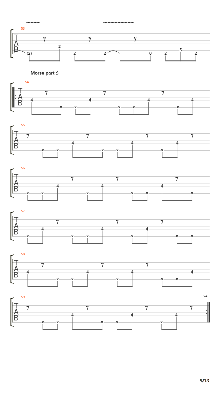 Messenger吉他谱