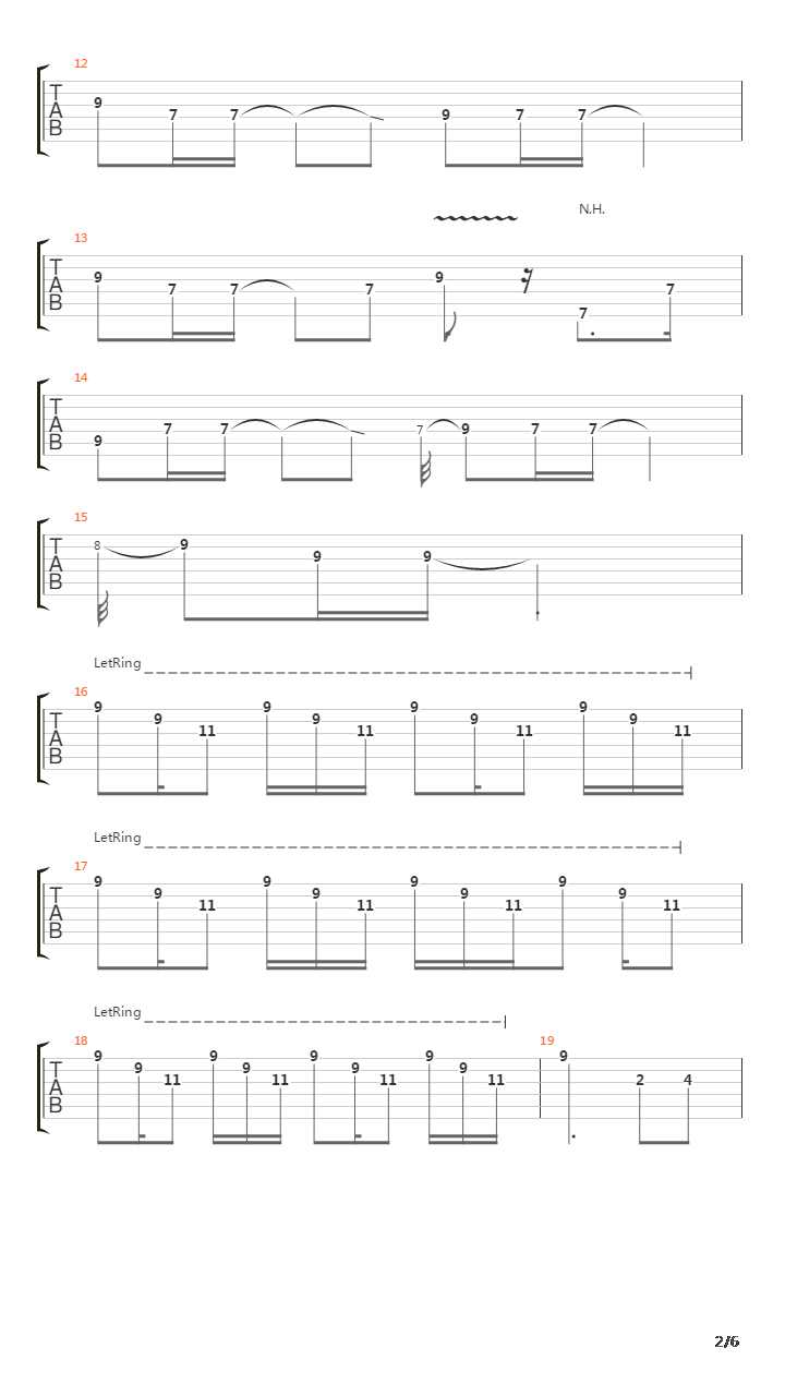 Itsuka (guitar)吉他谱