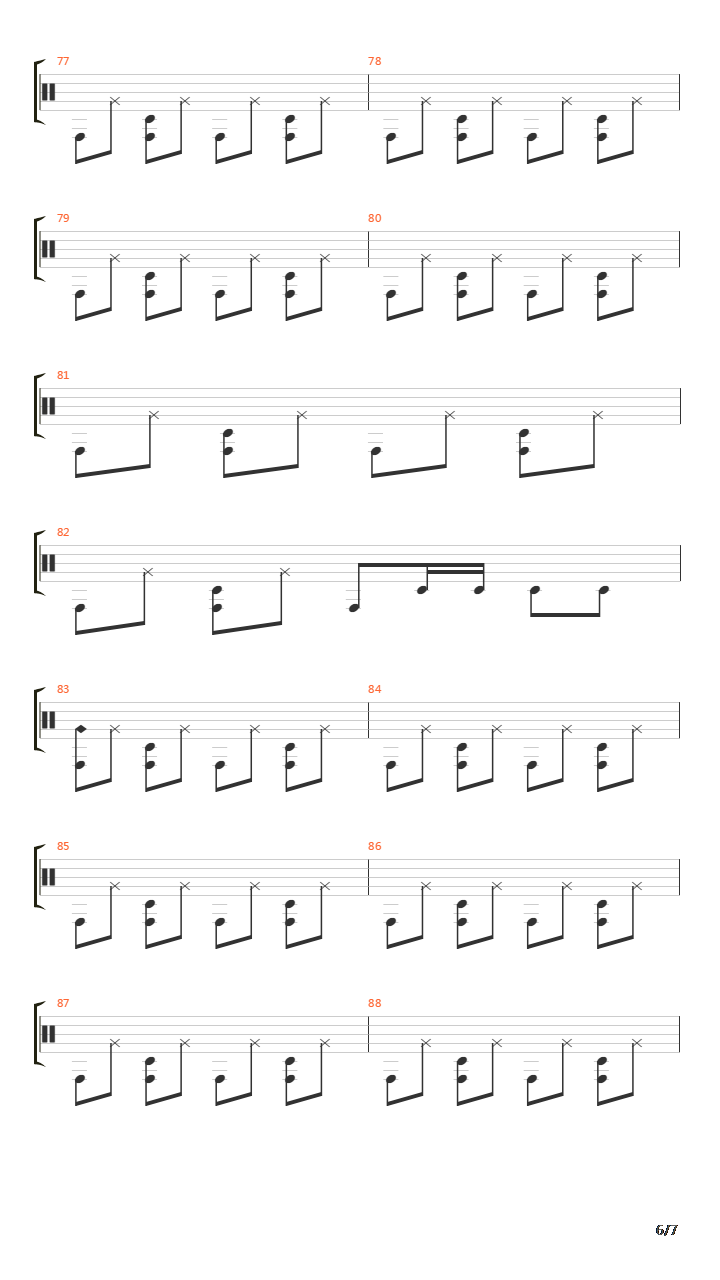 Mi Mi Mi吉他谱