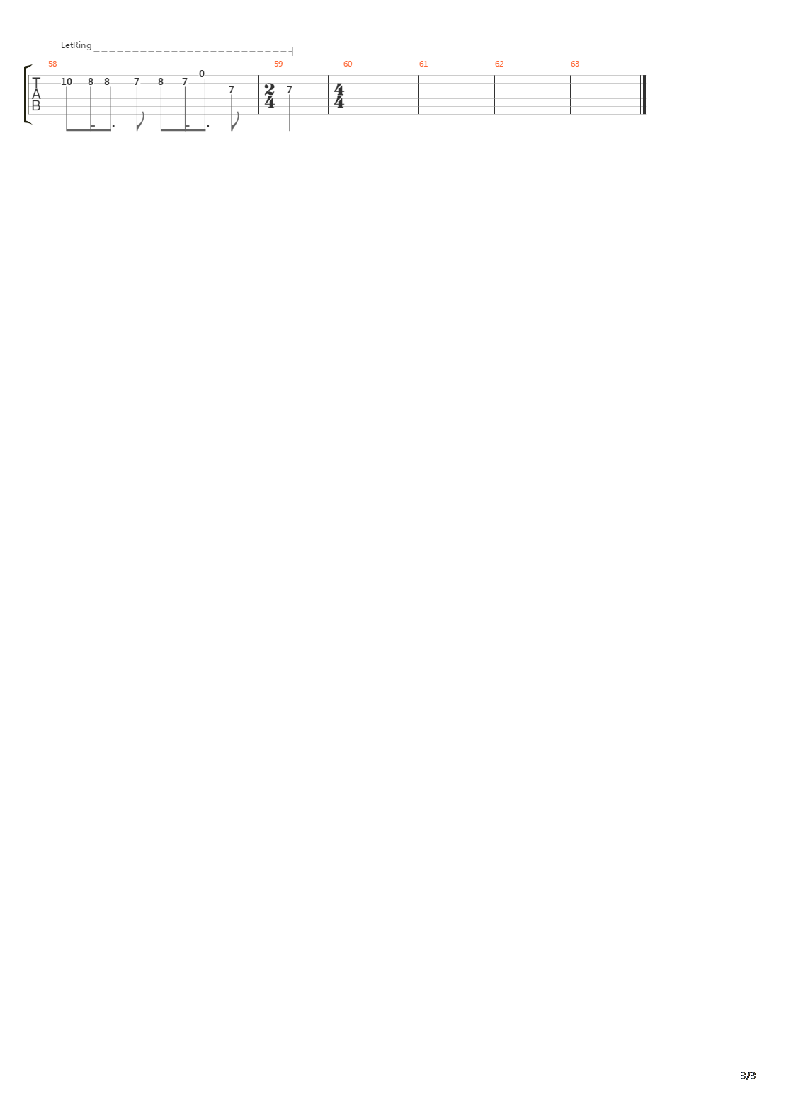 地图吉他谱