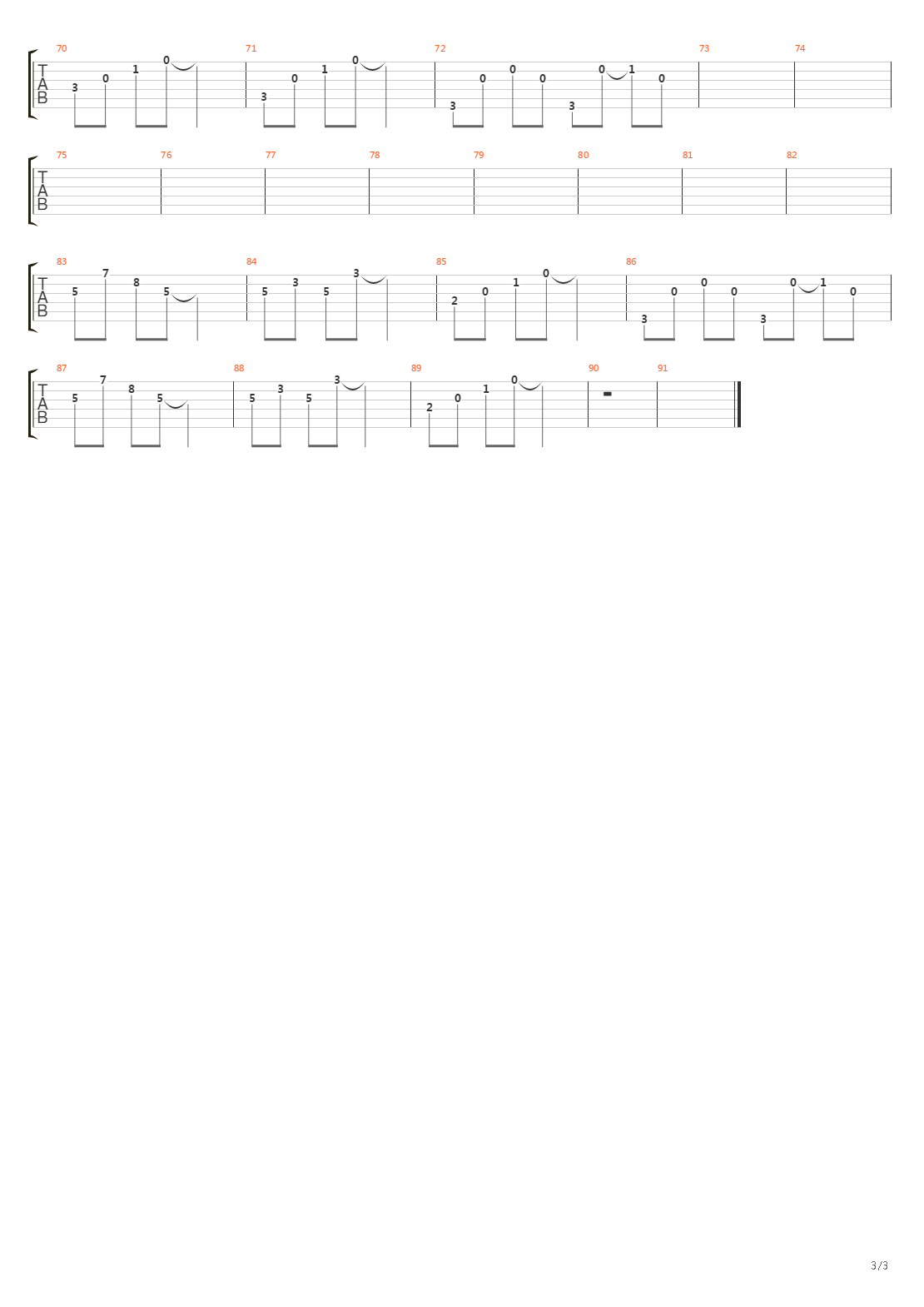 你吉他谱