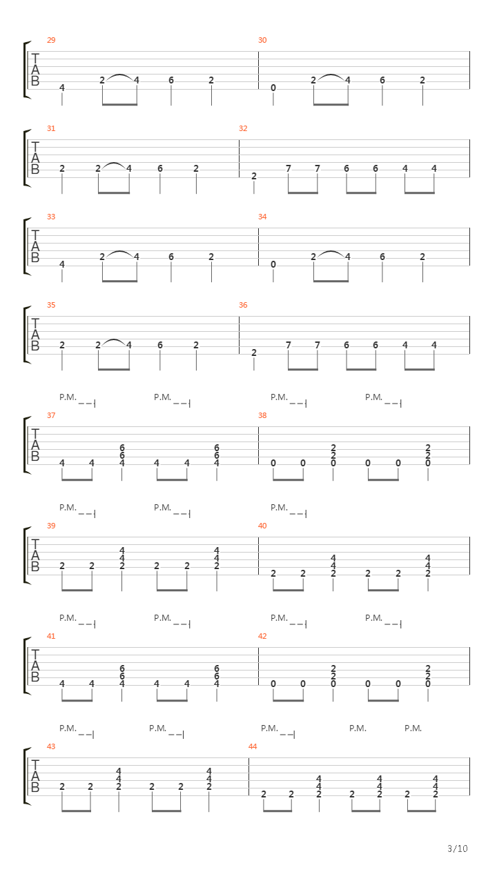 The Hell Song吉他谱